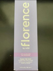 Florence By Mills Clear The Way Clarifying Face Wash ~ 3.4 Fl Oz BNIB