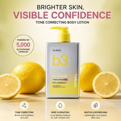 B.Clinix B3+ Brightening Body Lotion 300ml Set with Charmmy Kitty Keyring