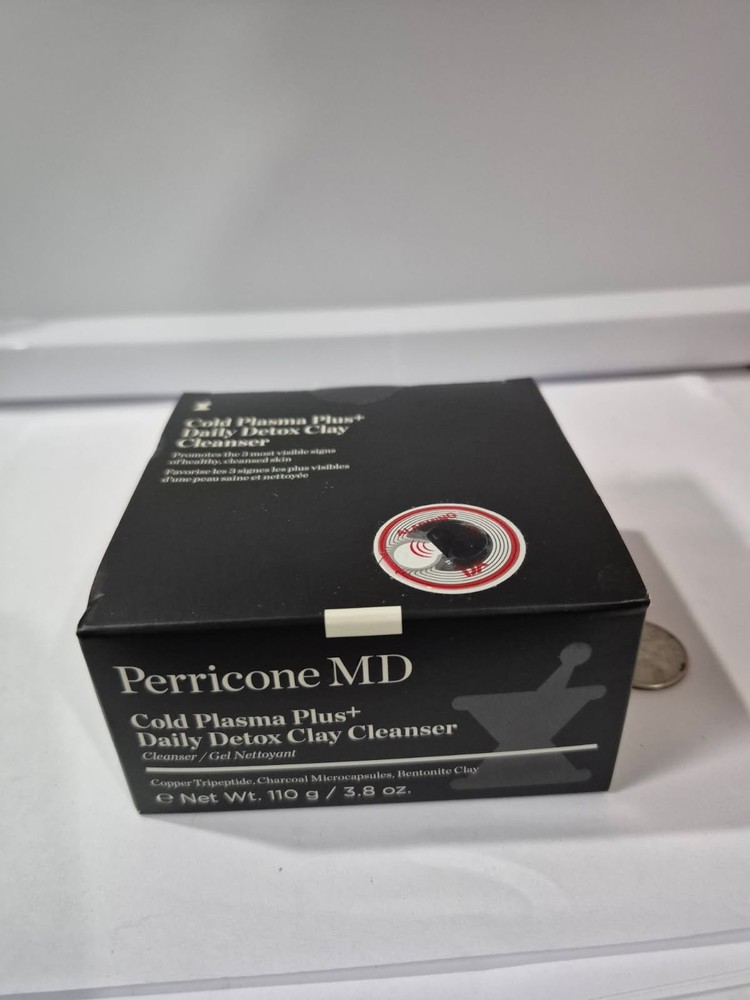 Perricone MD Cold Plasma Plus Clay Cleanser 110g Copper Tripeptide Charcoal DR43
