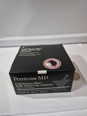 Perricone MD Cold Plasma Plus Clay Cleanser 110g Copper Tripeptide Charcoal DR43