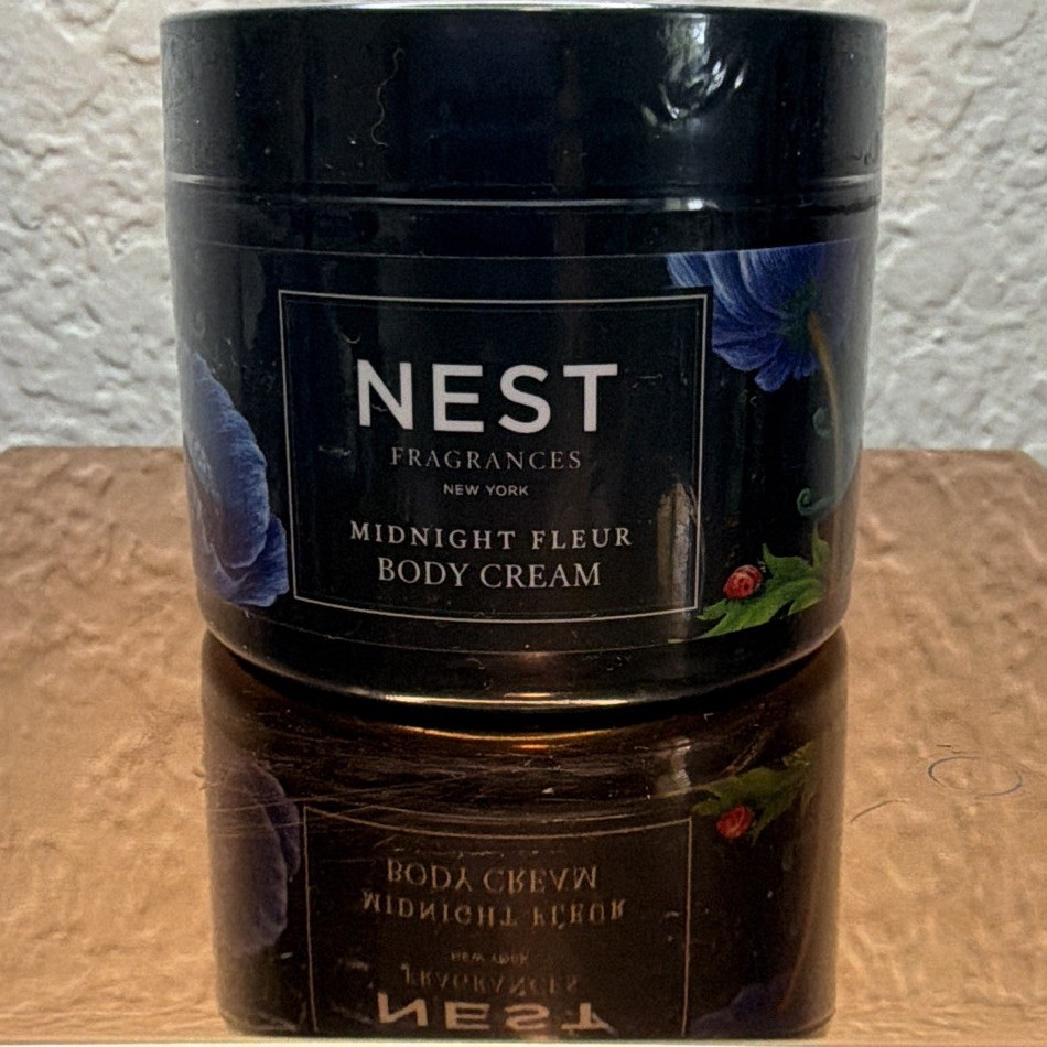 NEST Fragrances Midnight Fleur Body Cream 1.8 fl oz Travel Size Paraben-Free