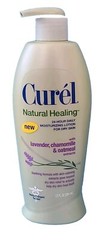 Curel • Natural Healing MOISTURIZING LOTION: LAVENDER, CHAMOMILE, OATMEAL 13 oz