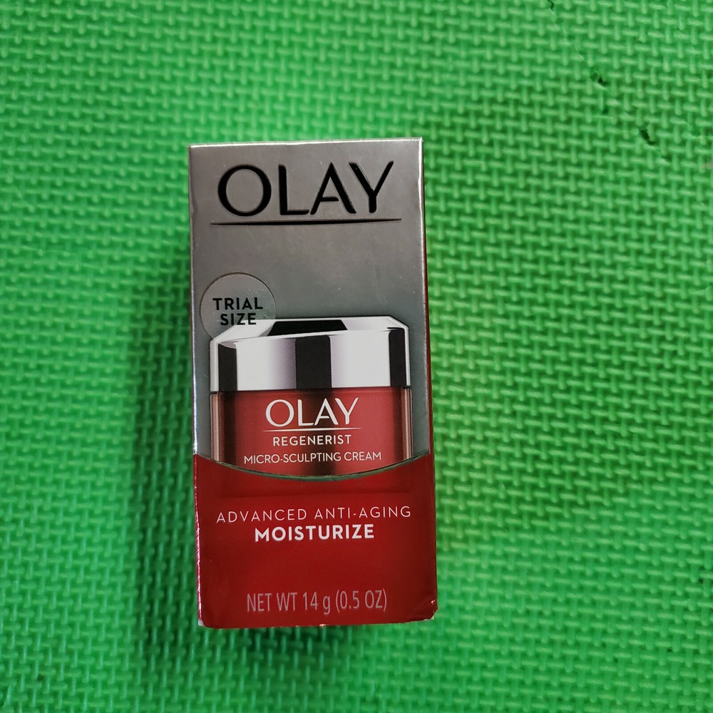 **2 PACK** Olay Regenerist Micro-Sculpting Cream, Hydrating Moisturizer, 0.5 Oz
