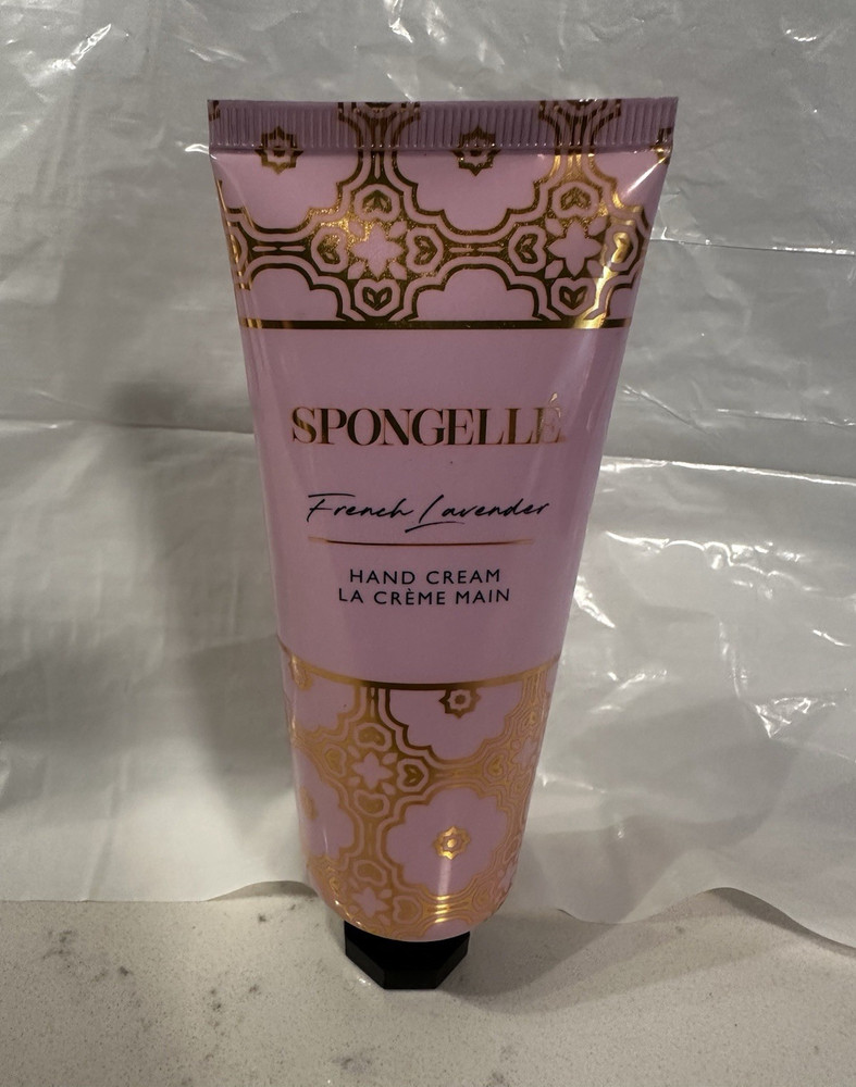 Spongellé French Lavender Hydrating Hand Cream w/ Hyaluronic Acid 2 oz