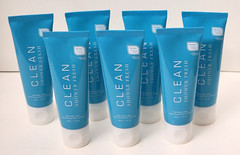 7 pk CLEAN SHOWER FRESH Soft Body Lotion 1 .0 fl oz ea Stockings Stuffer Gifts!