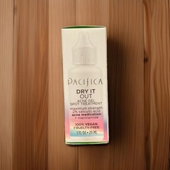 Pacifica Dry It Out Acne Spot Treatment Gel 1 Fl Oz Maximum Strength Salicyli…
