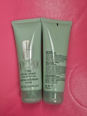 2x Clinique 7 Day Scrub Cream Rinse-Off Formula~Full Size 3.4oz/100ml ea~New