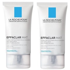 2PCS La Roche-Posay Effaclar Mat Daily Moisturizer For Oily Skin 40ml Face Cream