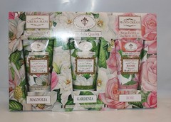 Fiorentino Magnolia, Gardenia & Rose Hand Cream Gift Set – Made in Tuscany Italy