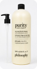 Philosophy Purity Made Simple Facial Cleanser 64 fl oz 1893mL Includes Pump