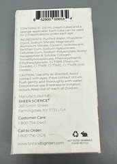 Tint & Tighten Instant Color Soothing Cream 0.18oz Light/Medium 9-0.6 ml Tubes