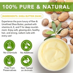 Moisturizing Raw Shea Butter Cream – Natural & Chemical-Free Skin Nourishment