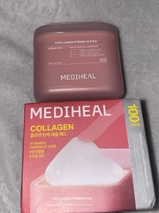 MEDIHEAL Toner Pads 100 Count-Skin Firming Pad – Contains Retinol& Peptide