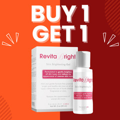 RevitaBright – Skin Brightening Gel | Reduce Dark Spots | Buy1 Get1 free