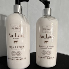 2-Pack The Scottish Fine Soaps Company Au Lait Almond Hydrating Body Lotion 16.9
