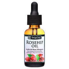De La Cruz Pure Chilean Rosehip Oil (Rosa Mosqueta) 1 fl oz – Cold Pressed