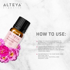 Alteya USDA Organic Bulgarian Rose Oil Rosa Damascena Otto Multi-Use Essentia…