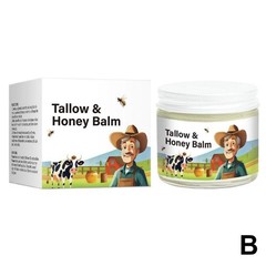 Tallow Balm，Tallow Honey & Skin Moisturizer, Beef Tallow Intended for Face E D