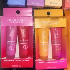 e.l.f. Squeeze Me Lip Balm 50% OFF BIGO 0.21oz LOT of 9 NIB + FREE HandSanitizer