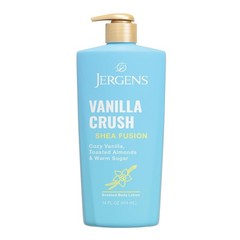 Jergens Shea Fusion Vanilla Crush Body Lotion for Dry Skin 14 fl oz