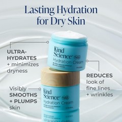 Kind Science 3Piece Skin Care Set, Gentle Cleanser, Hydration Cream, Eye Crea…