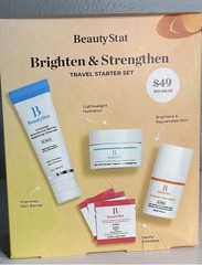 BeautyStat Brighten & Strengthen Travel Size Face Skin Care Set