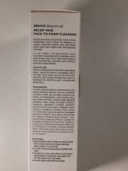 BRMUD Relief Mud, Pack To Foam Cleanser, 3.71 fl oz, Exp. 01/2028