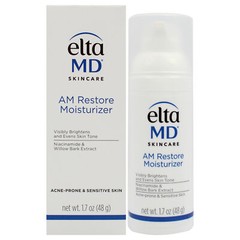 2 Pack AM Restore Moisturizer – Acne-Prone and Sensitive Skin by EltaMD – 1.7 oz