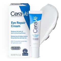 CeraVe Eye Repair Cream, Under Cream For 0.5 Ounce (Pack of 1), White