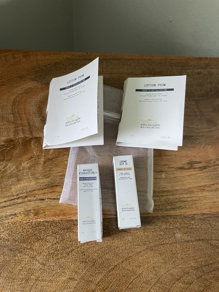 Biologique Recherche LOTION P50W Travel Size 1.5ml Creme VIP O2 Visolastine NEW