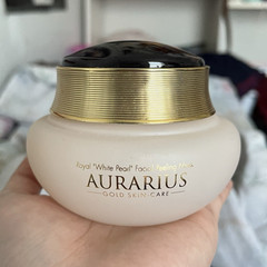 Aurarius Gold Skin-Care Royal White Pearl Facial Peeling Mask Exfoliating