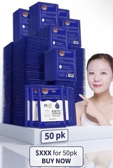 Mascarilla facial hidratante reparadora barrera cutánea luminosidad pk50