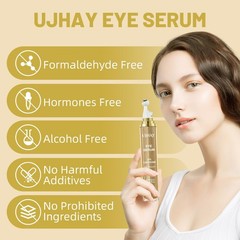 UJHAY 5% Caffeine Eye Cream, Under Serum for Dark 0.5 Fl Oz (Pack of 1)