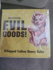 Evil Goods Whipped Tallow Honey Balm Grass-Fed Honey Organic Olive Oil Balm