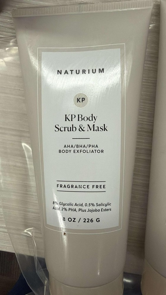 Naturium KP Body Scrub & Mask for Keratosis Pilaris, Bump 8 Ounce (Pack of 1)