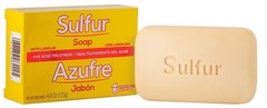 Grisi Sulfur Soap for Acne Pack of 3 Cleanses Reduces Inflammation and Breakouts
