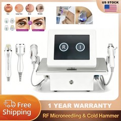 2in1 Micro-n-eedle Machine Cold Hammer Scars Spot Skin Smoothing Beauty Device