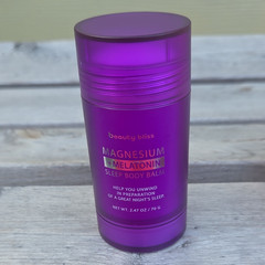 beauty bliss Magnesium + Melatonin Sleep Body Balm Moisturizer 2.47 oz 70 g