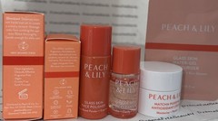 Peach & Lily Matcha Pudding Cream, Glass Skin Face Polisher, Ginger Melt 4pc Lot