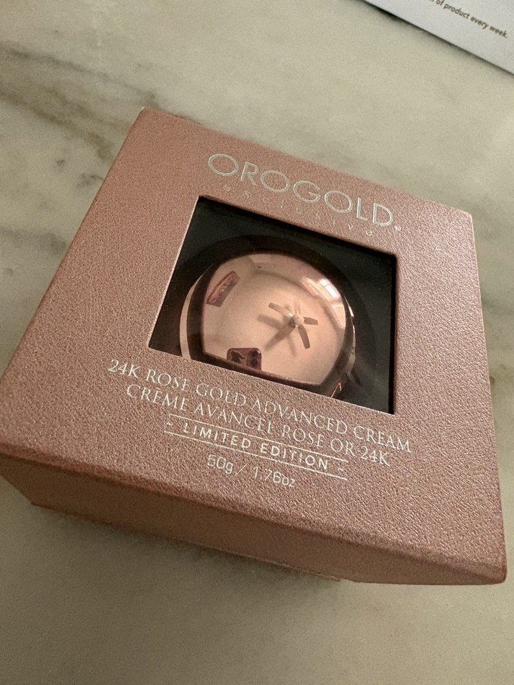 (Empty) OROGOLD 24K Rose Gold Advanced Cream Moisturizer