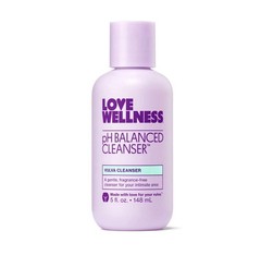Love Wellness pH Balanced Cleanser Feminine Wash, 5 oz