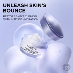 L&rsquo;Oreal Paris Collagen Moisture Filler Face Cream, 48hr Hydration 1.7 oz