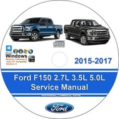Ford F150 2015 2016 2017 Factory Workshop Service Repair Manual