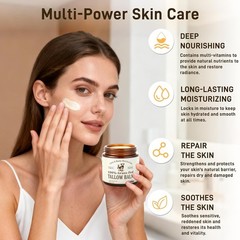 Beef Tallow for Skin & Face, Organic Grass Fed Beef Tallow Balm, Unscented Natur