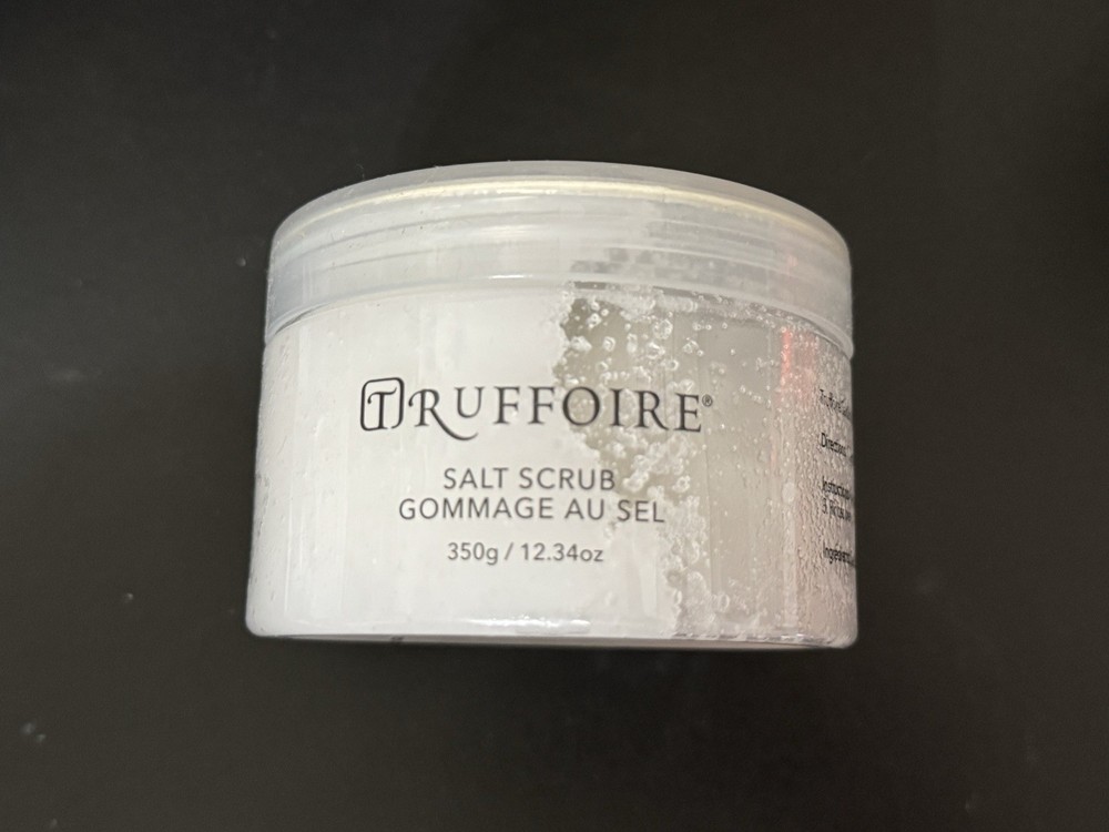New Truffoire Salt Body Scrub Hydrates & Exfoliates 350 g / 12.34 oz Sealed
