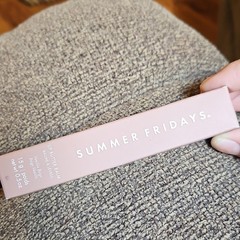 Summer Fridays Lip Butter Balm Vanilla Scent Beige Lip Balm, 0.5 oz