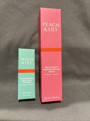 Peach & Lily Rescue Party Barrier Restore Serum 1.01 oz/30 ml Full Size + Extra!