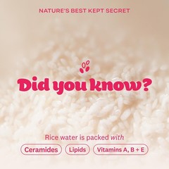 Vegan Rice Water Bright Facial Cleansing Oil – Daily Makeup Remover, 150ml