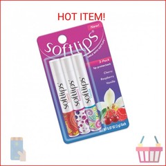 Softlips Daily Lip Moisturizer For Very Dry Lips, Multi-Flavored Lip Balms, Hydr
