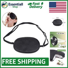 Double-Sided Silk Eye Patch for Adults – Adjustable, Comfortable, and Durable